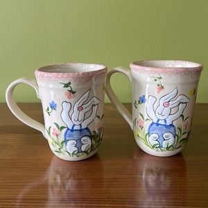 Two Spring/Easter Mugs